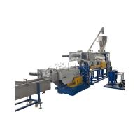 Buy cheap PP Ldpe Plastic Granulating Line 120mm HDPE Plastic Recycling Granulator Machine product