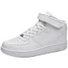 Buy cheap White Perforated Toe Cap Mens Leather Casual Shoes Rubber Soles For Tennis from wholesalers