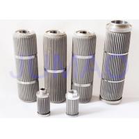 Buy cheap Customized Ss Sintered Pleated Filter Cartridge , Oil Filter Cylinders ISO product