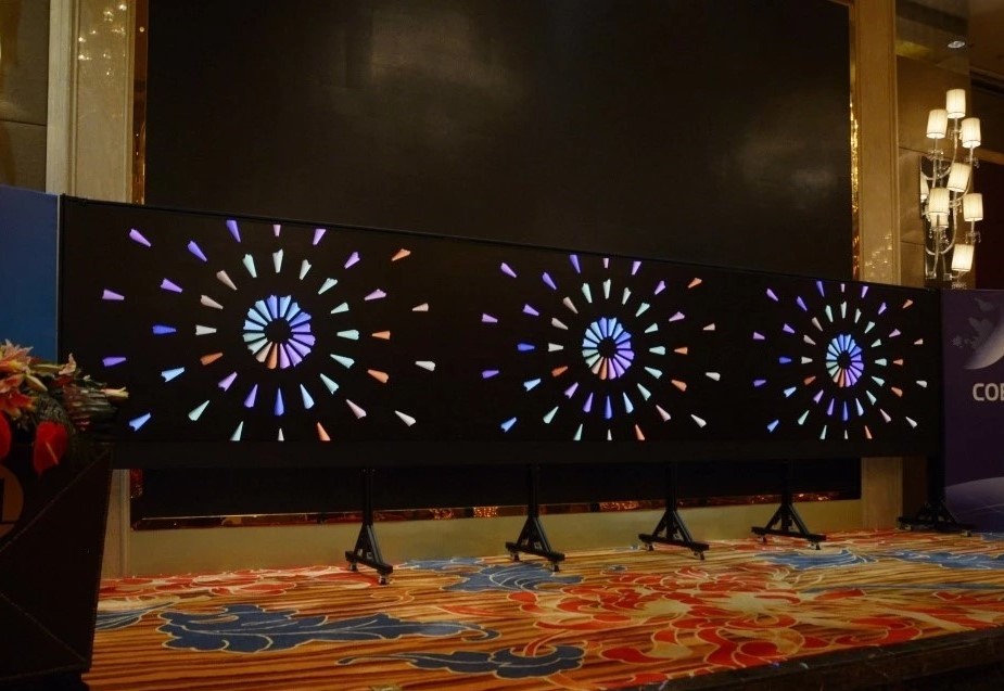 256x128mm P4 Indoor Led Display Commercial Led Screens Seamless Splicing