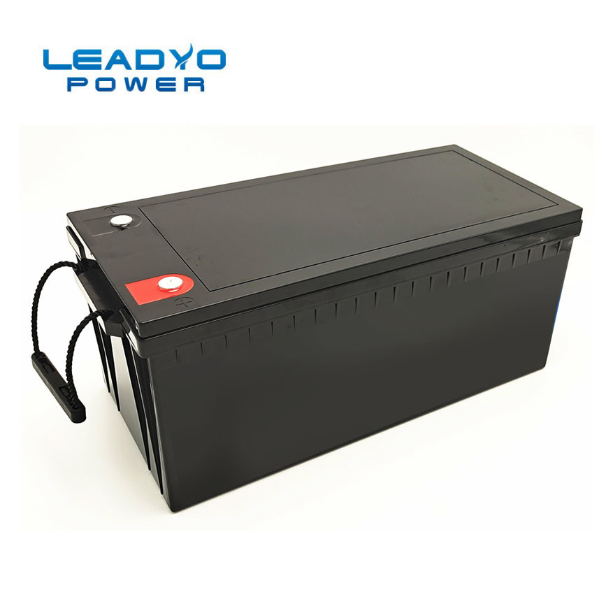 Rechargeable IP66 Lithium ion RV Battery 12V 200Ah LiFePO4 Deep Cycle Batteries with Smart App