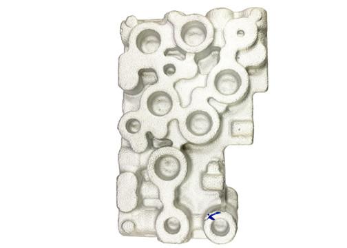 Buy cheap Shot Blasting T6 Aluminum Alloy Forging Mechanical Valve Body Plate from wholesalers