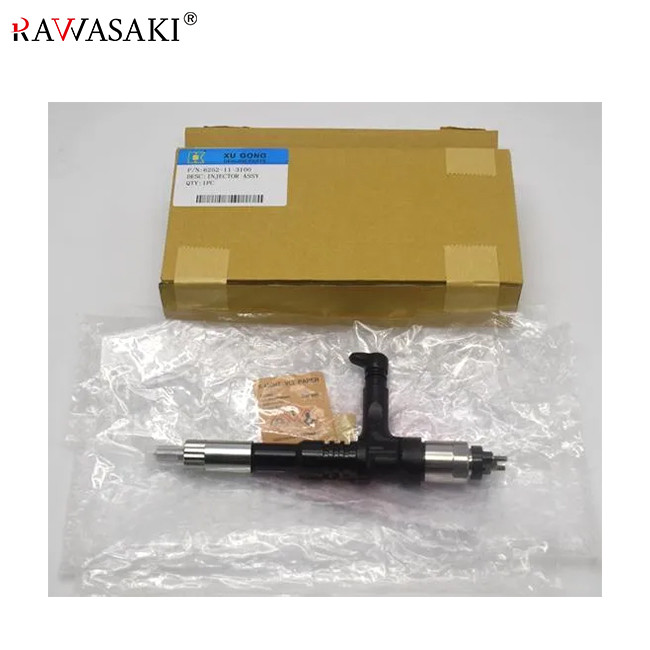 SAA6D125E Diesel Engine Injector Fuel Injector 6252-11-3100