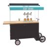 Buy cheap Box Structure Wooden 350W Beer Mobile Vending Cart from wholesalers