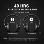 V5.0 Bluetooth Noise Cancelling Headphones 430mah Battery Capacity Long Lasting