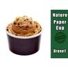 Buy cheap PE Coated Paper Ice Cream Cups 3 - 32 Oz Food Safe With Flexo Printing from wholesalers