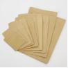 Buy cheap Waterproof snack packaging three side seal kraft paper pouch bag from wholesalers