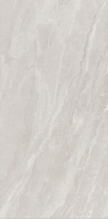 75*150cm Indoor Bathroom Big Size Polished Glazed Ceramic Light Grey Color Floor Tile