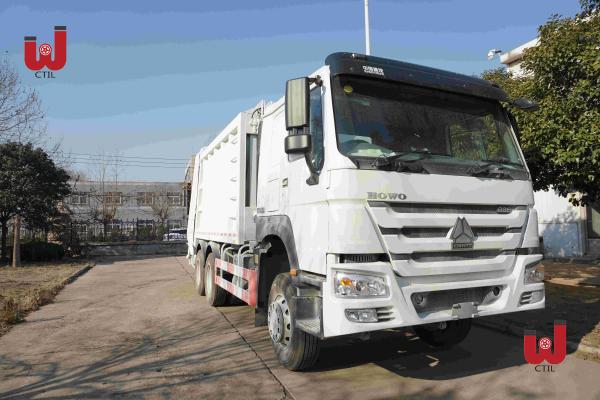 Buy cheap 336HP Waste Management Side Loader 16m3 Truck For Garbage Collection from wholesalers
