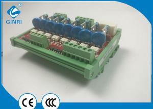 China 4 Channel Relay Module / PLC Amplifier Board  Positive Negative Control Optocoupler on sale