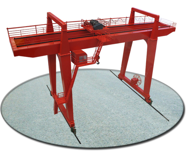 M6 150 Ton Double Girder Gantry Crane Heavy Duty Large Loading Capacity