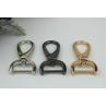 Buy cheap Durable nickel free 3 color zinc alloy metal 20 mm eye bolt d ring snap hook for handbag from wholesalers