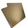 Buy cheap Sand Blasted Decorative Stainless Steel Sheet 0.3-3mm Golden Mirror SS Sheet Champagne Gold Coating from wholesalers