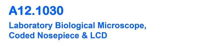 A12.1030-B Laboratory Binocular Compound Light Microscope 100x