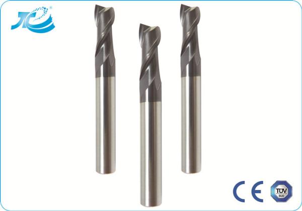 Buy cheap Diameter 2mm End Mill with Overall Length 50 - 150mm TiAlN / TiCN / TiN Coating from wholesalers