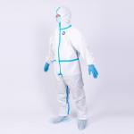 Antibacterial Anti Virus Full Body Disposable Coverall Suit
