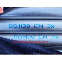 Buy cheap EN39 Hot Dipped Galvanized Scaffolding Tube Round 48.3mm Outer Diameter product