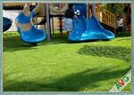 Stand Straight Playground Synthetic Turf , Landscaping Playground Fake Grass