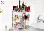 360 Degree Rotating Acrylic Cosmetic Makeup Box Storage Organizer Color
