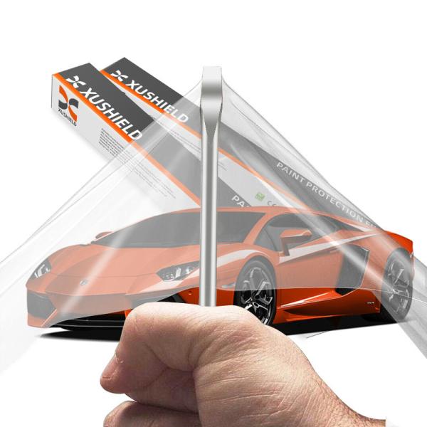 Buy cheap XUSHIELD 8.5mil High glossy hydrophobicity high quality Anti Scratch Heat Repair Clear TPU Car Paint Protection Film from wholesalers