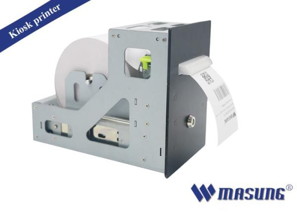 Buy cheap High Printing Speed Kiosk Ticket Printers 60mm Paper Width Full / Partial Cutting from wholesalers