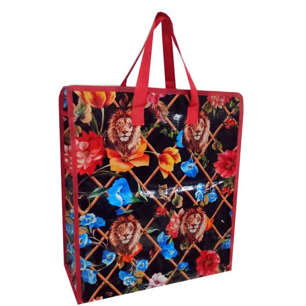 Buy cheap Smooth Surface Pp Woven Shopping Bag Customized from wholesalers