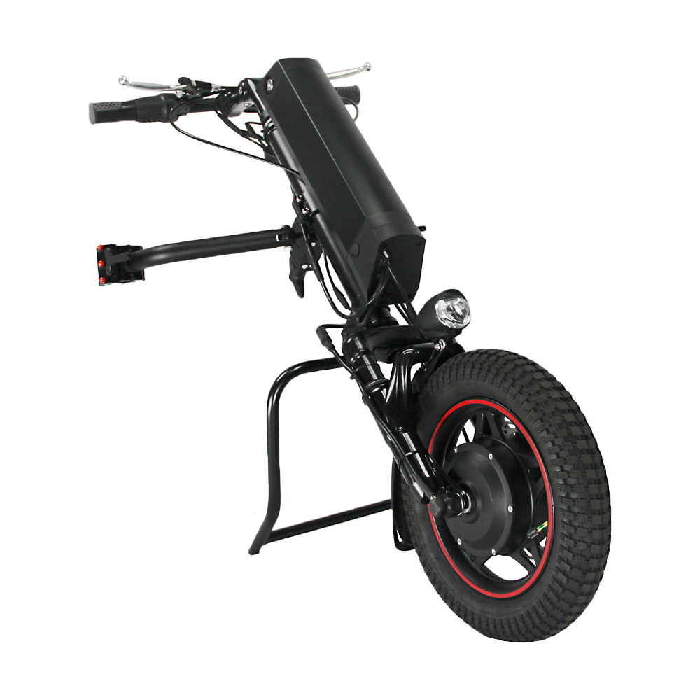 250W / 350W Electric Wheelchair Wheel With Aluminium Alloy Frame LCD Display