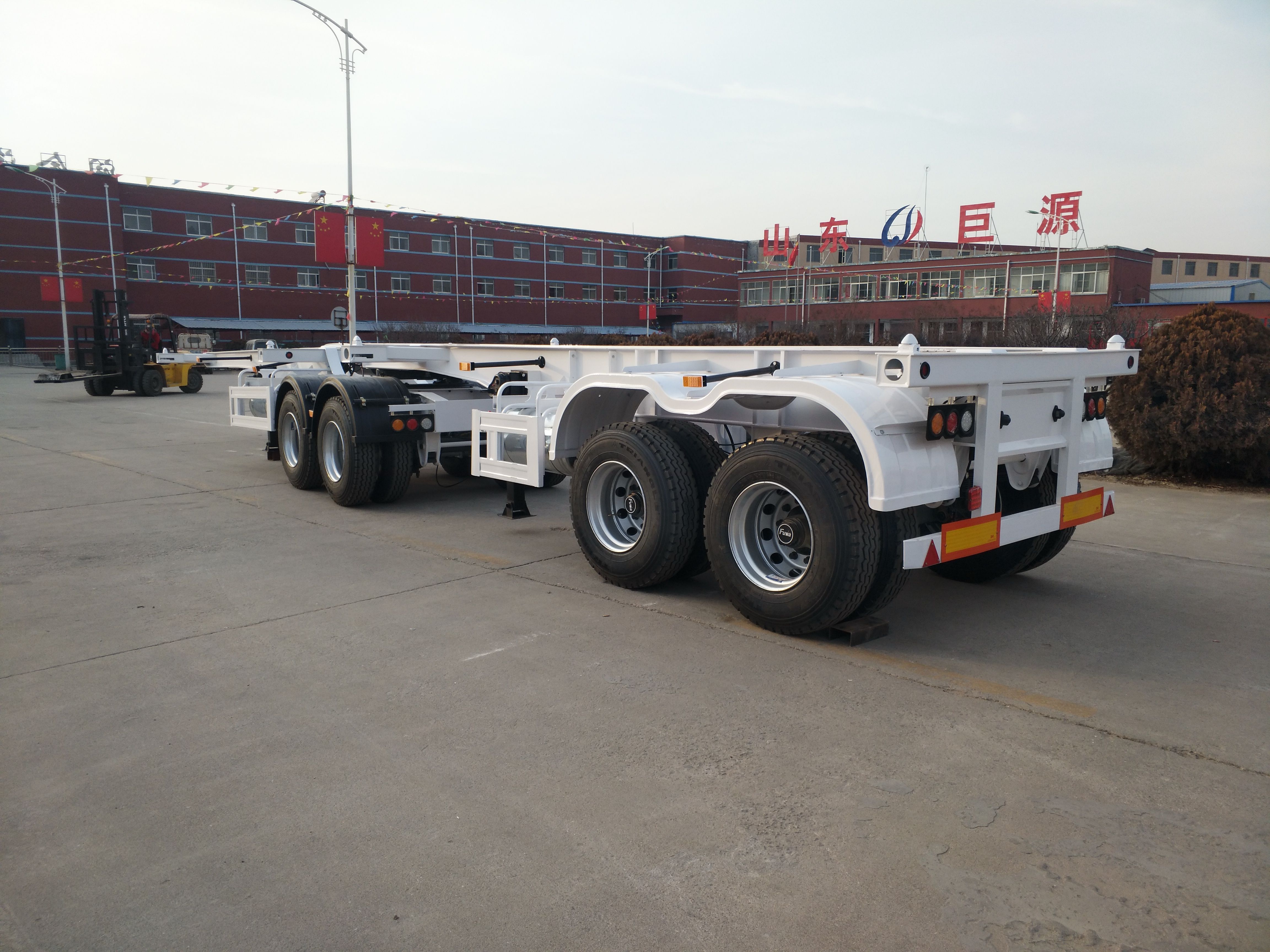 6 Axles Superlink Semi Trailer for Flexible and Versatile Cargo Transport