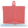 Buy cheap Disposable Rain Ponchos For Adults With Hood,Emergency Rain Gear For Camping,Hiking,Walking,Watching Games from wholesalers