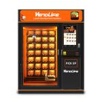 Fast Food Hot Food Vending Machines 3800W FCC Approved With Multimedia Screen