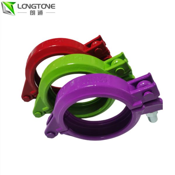 Buy cheap Durable Galvanized Schwing Concrete Pump Parts DN125mm Snap Concrete Pipe Clamp from wholesalers