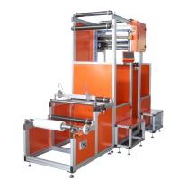 Buy cheap Separated HEPA Filter Fiber Glass Pleating Machine 50 - 300mm Pleating Depth product