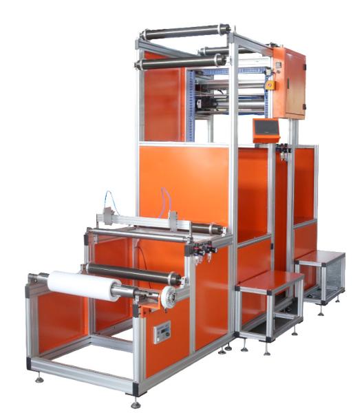 Buy cheap Separated HEPA Filter Fiber Glass Pleating Machine 50 - 300mm Pleating Depth from wholesalers