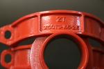 XGQT165x76 Mechanical Tee Reducer with Groove Type Clamps