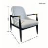 Buy cheap Wholesale Leisure Durable Fabric Hotel Furniture Home Living Room Lobby Factory Chair from wholesalers