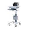 Buy cheap Aluminum Rolling Computer Cart Medical All In One With Table Height 80-120cm from wholesalers