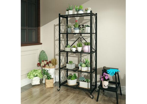Buy cheap Nice-designed Folding Household Metal Shelving for Decoration & Storage 150kg / layer from wholesalers