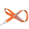 Buy cheap Personalized White Nylon Lanyard Strap Promotional Products Silkscreen Printing Logo from wholesalers