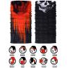 Buy cheap Women Outfit Print Headbands Skeleton Neck Tube Bandanas from wholesalers