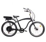 48V 500W 750W Beach Cruiser Electric Bike 6 Speed Rear Hub Motor Bicycle 48V 10