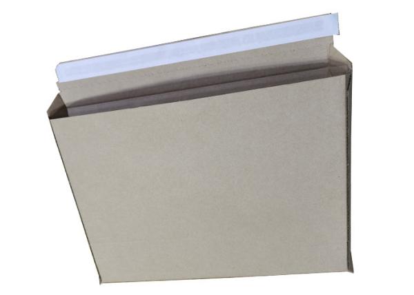 Buy cheap Easy Tear A4 Size 350g Kraft Rigid Mailers 100% Recycled from wholesalers