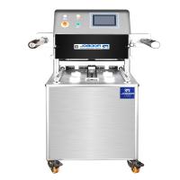 Buy cheap LCD Display Automatic Vacuum Packing Machine , Industrial Food Vacuum Sealer product