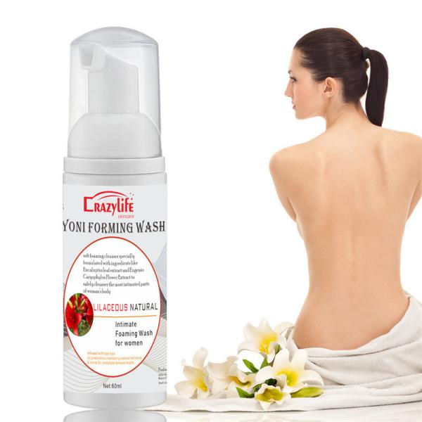 Buy cheap Unscented Scent OEM Skin Care Products Odor Lily Gynecological Yoni Foaming Wash from wholesalers