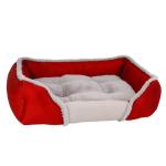 Multiple Color Pet Den Bed Cozy Plush Interior Anti - Static Cotton Material