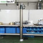 6m pneumatic telescopic mast for mobile light tower/ telescoping mast for