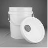 Buy cheap 20L Lube Plastic Packing Bucket With Oil Nozzle , Lid And Arm Link from wholesalers