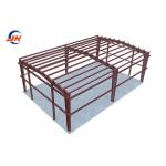 Steel Frame Commercial Building Metal Carports PVC Hangar For Heavy Duty Storage