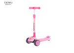 3 Speed Adjustable Blue Light Up With Rear Brake 120*50mm PU Wheels
