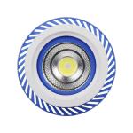 Coloful Glass 6W 9W Flat Panel LED Lights High Rendering SMD2835