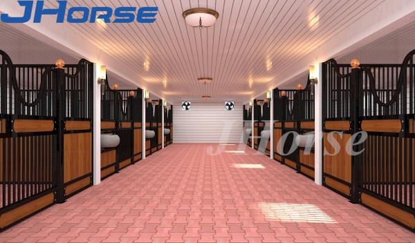 Buy cheap Indoor Wooden Horse Stall Panels Stable Fronts Portable from wholesalers
